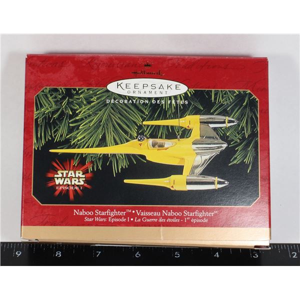 #772 STAR WARS ENABOO STARFIGHTER ORNAMENT