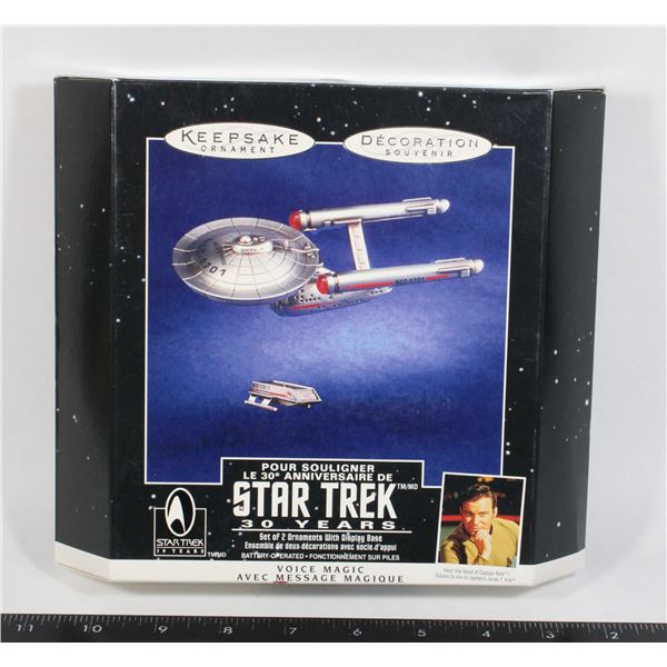 #776 STAR TREK ORNAMENT USS ENTERPRISE W/SOUND