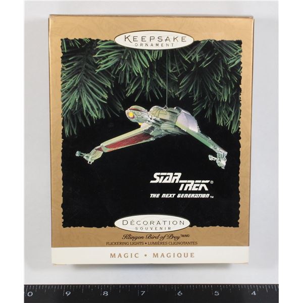 #782 STAR TREK TNG KLINGON BIRD OF PREY ORNAMENT