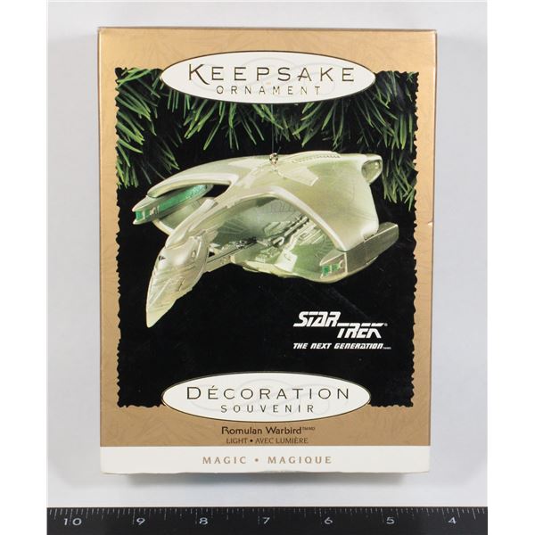 #783 STAR TREK ROMULAN WARBIRD 1995 ORNAMENT