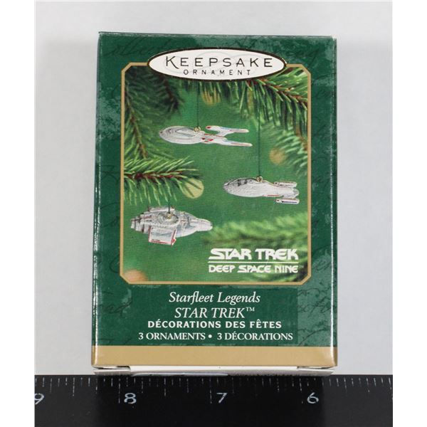 #784 STAR TREK STARLEET LEGENDS 2001 ORNAMENT