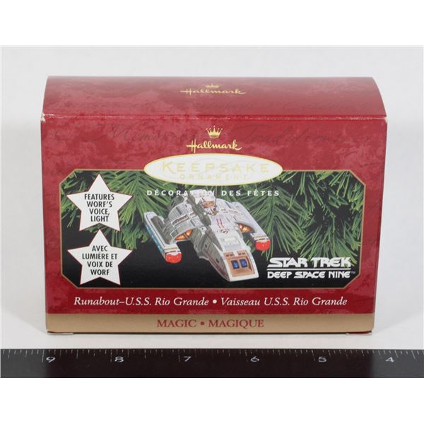 #786 STAR TREK DEEP SPACE USS RIO GRANDE ORNAMENT