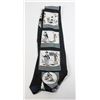 Image 1 : #812 VINTAGE MEN'S TIE CHARLIE CHAPLIN CARTOON