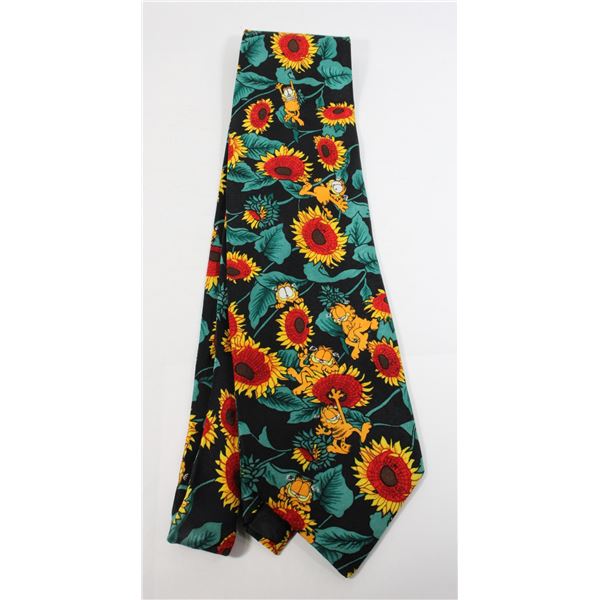#813 VINTAGE MEN'S TIE GARFIELD BY PAWS ADDICTION