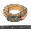 Image 1 : #828 LEVI'S SINCE 1850 BELT + BUCKLE CANADA MADE