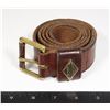 Image 1 : #829 LEVI'S SINCE 1850 LEATHER BELT + BUCKLE LARGE