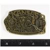 Image 1 : #841 KANSAS 1984 BELT BUCKLE NO PLACE LIKE HOME