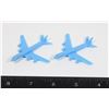 Image 1 : #846 LOT AIR CANADA DC8 PLASTIC PROMOTIONAL PLANES