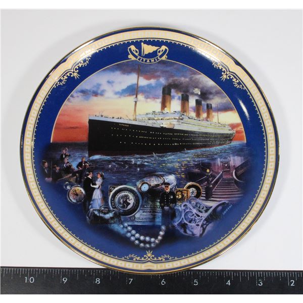 #849 TITANIC PLATE 1998 BRADFORD EXCHANGE