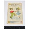 Image 1 : #864 EARLY 20TH CENTURY CARTOON HUMOR POST CARD