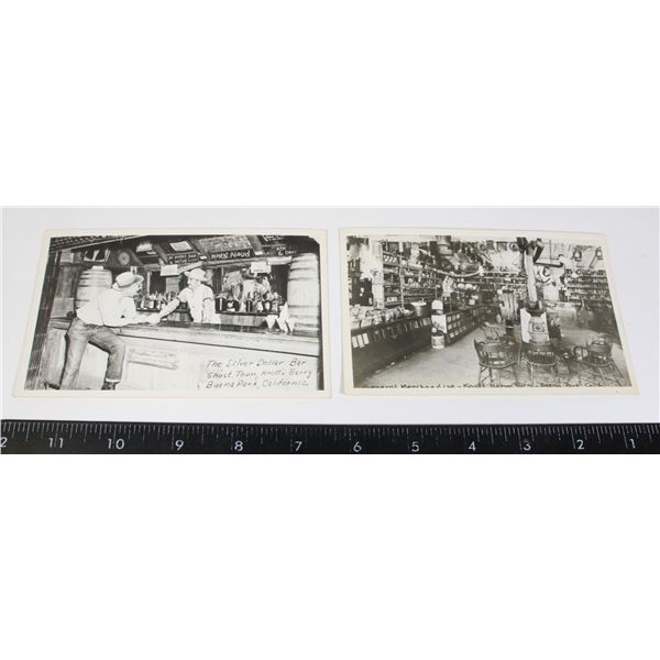 #884 2 VINTAGE CALIFORNIA KNOT'S BERRY FARM CARDS