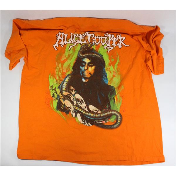 #898 2005 ALICE COOPER HALLOWEEN TOUR T SHIRT XL