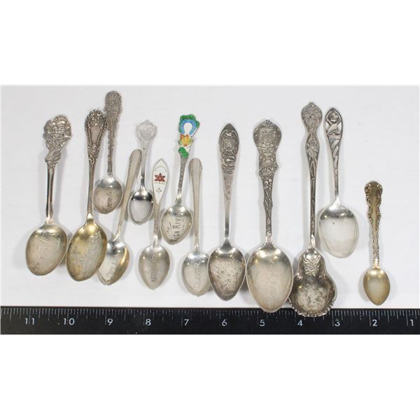 #909 170 GRAMS 6 OZ STERLING SILVER SPOONS VINTAGE