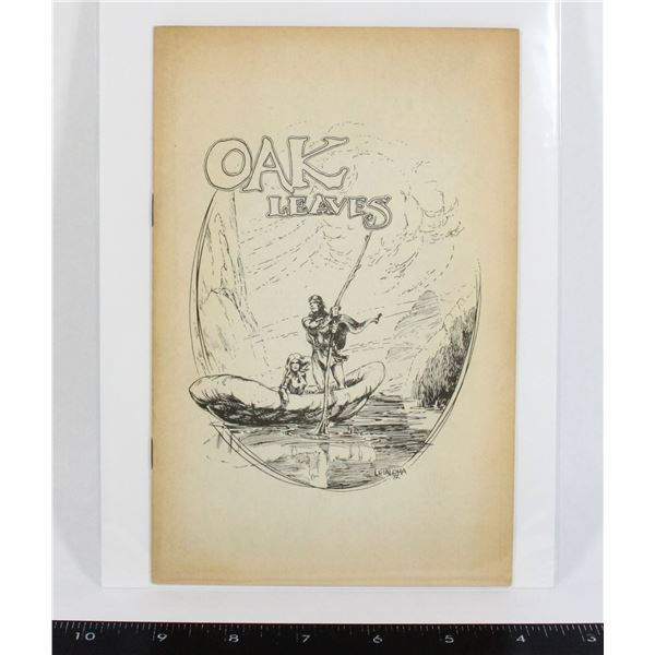 #935  RARE COMIC FANZINE OAK LEAVES VOL 1 #10 1973