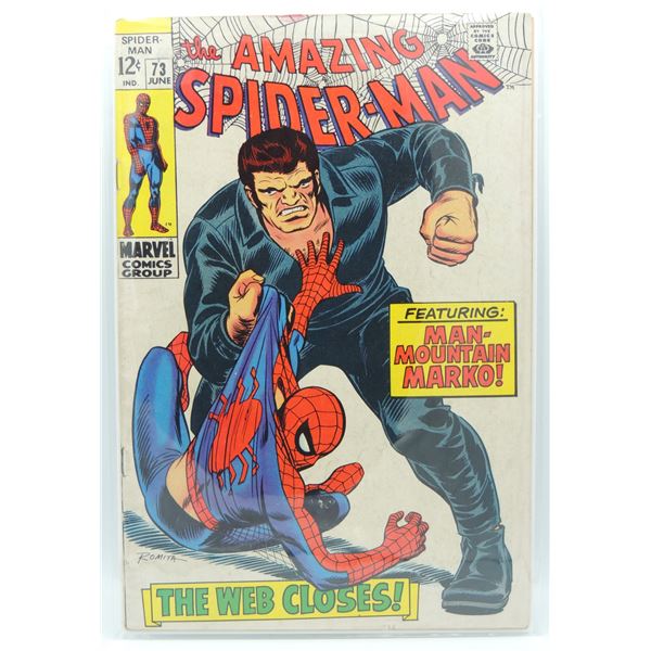 #937 MARVEL COMICS AMAZING SPIDER-MAN #73 1969