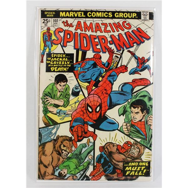#938  MARVEL COMICS AMAZING SPIDER-MAN #140 1975