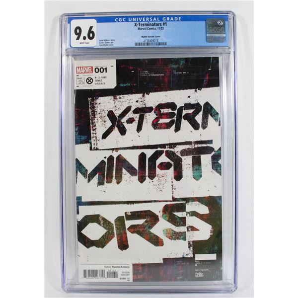#941 CGC 9.6 MARVEL COMICS X-TERMINATORS #1 2022