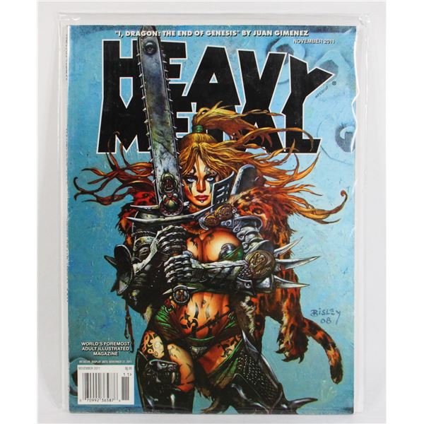 #944 HEAVY METAL MAGAZINE  NOVEMBER 2011