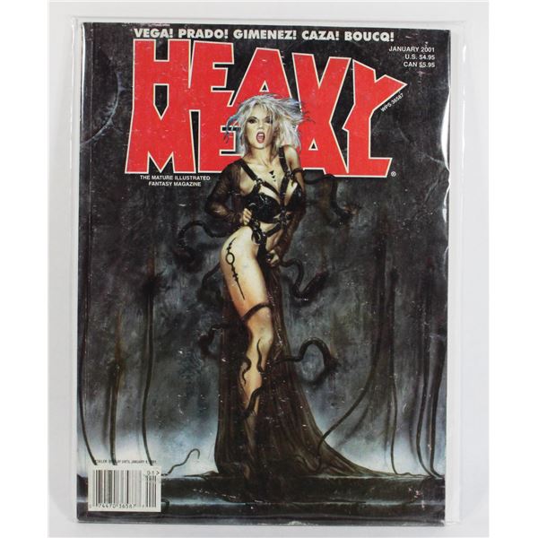 #948 HEAVY METAL MAGAZINE JANUARY 2001