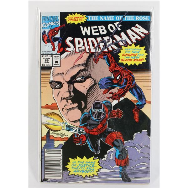 #953  MARVEL COMICS WEB OF SPIDER-MAN #89 1992
