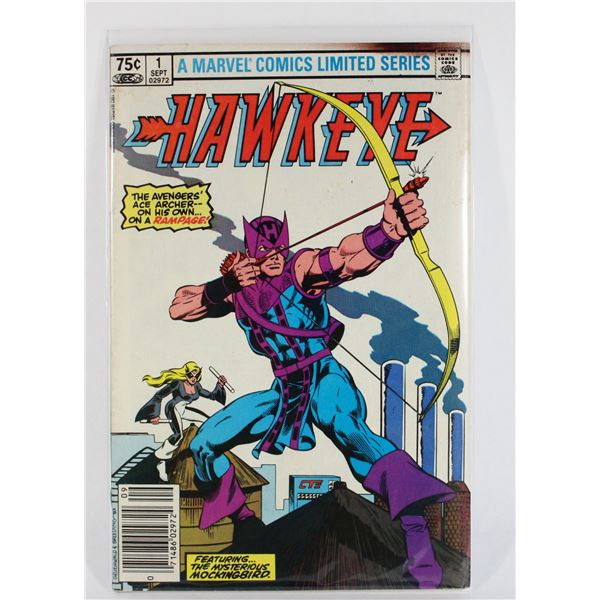 #966 MARVEL COMICS  HAWKEYE #1 SEPTEMBER 1983