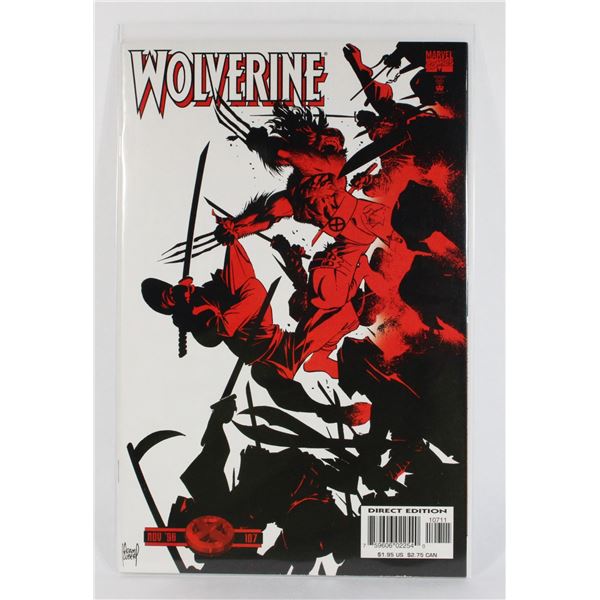 #980 MARVEL COMICS WOLVERINE # 107 NOVEMBER 1996