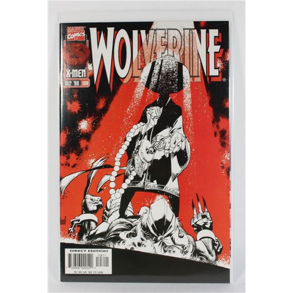 #981 MARVEL COMICS WOLVERINE #108 DECEMBER 1996