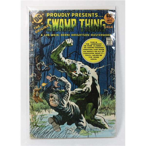 #999 DC DETECTIVE COMICS SWAMP THING SAGA #2 1977