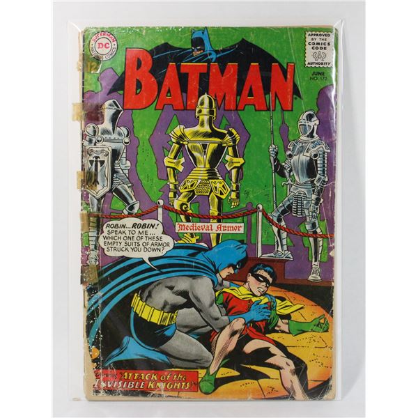 #1000  DC DETECTIVE COMICS BATMAN #172 JUNE 1965