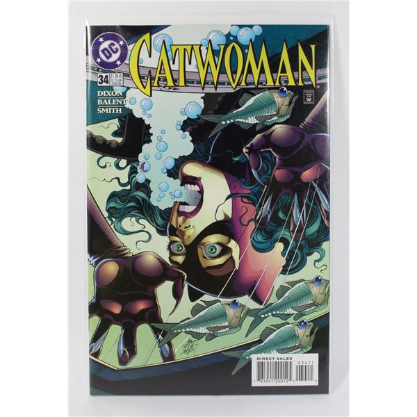 #1005 DC DETECTIVE COMICS CATWOMAN #34 JUNE 1996
