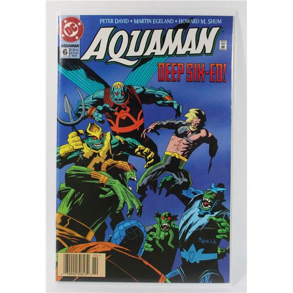 #1010 DC DETECTIVE COMICS AQUAMAN #6 FEBRUARY 1995