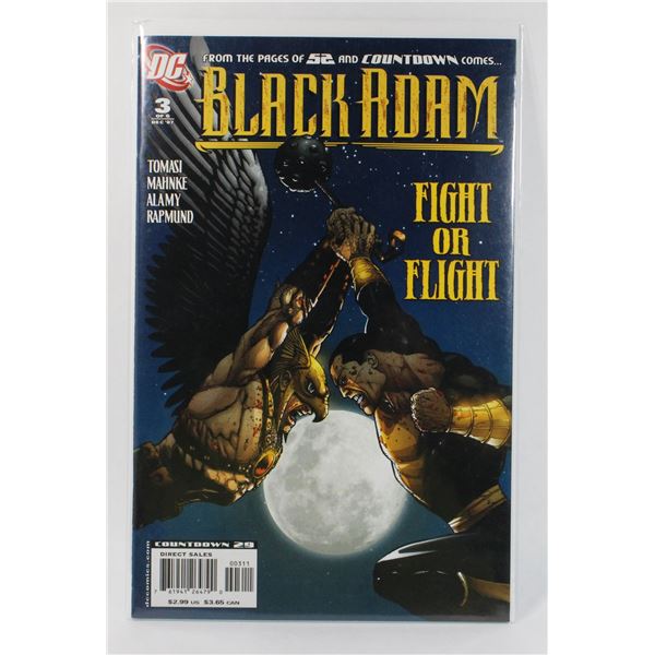 #1030 DC DETECTIVE COMICS BLACK ADAM #3 DEC 2007