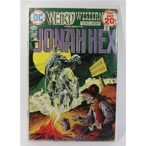 #1044 DC COMICS WEIRD WESTERN TALES #25 1974