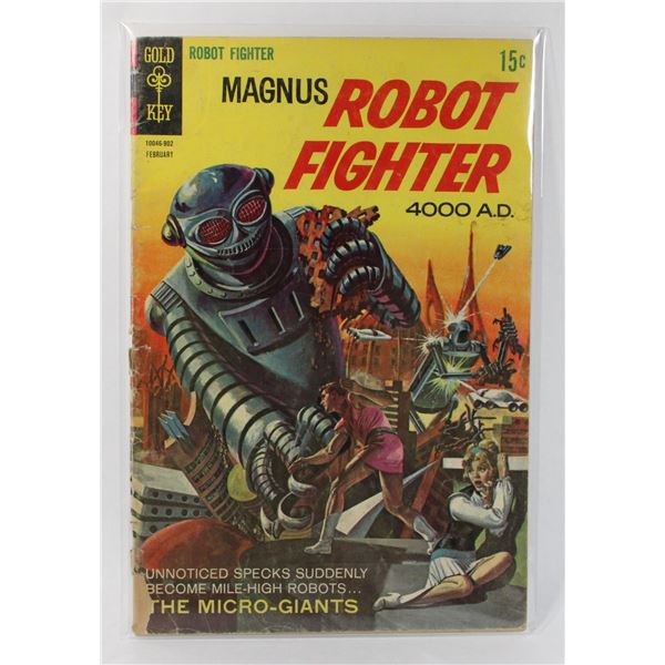 #1050  GOLD KEY COMICS MAGNUS ROBOT FIGHTER 1969