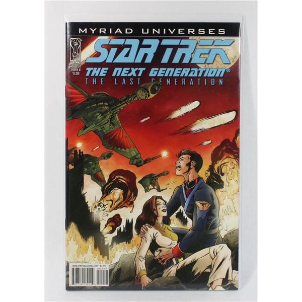 #1056 IDW COMICS STAR TREK THE LAST GENERATION #2