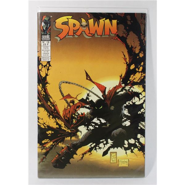 #1067 IDW COMICS FRENCH LANGUAGE SPAWN #16 23F