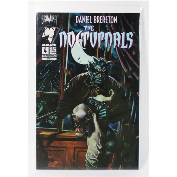 #1069 MALIBU COMICS THE NOCTURNALS #4 1995