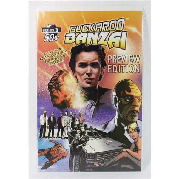 #1083 MOONSTONE COMICS BUCKAROO BANZAI PREVIEW
