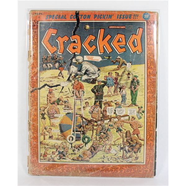 #1091 CRACKED MAGAZINE #3 SEPTEMBER 1958 WORN