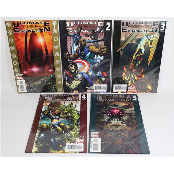 #1098 MARVEL COMICS ULTIMATE EXTINCTION #1-#5 2006