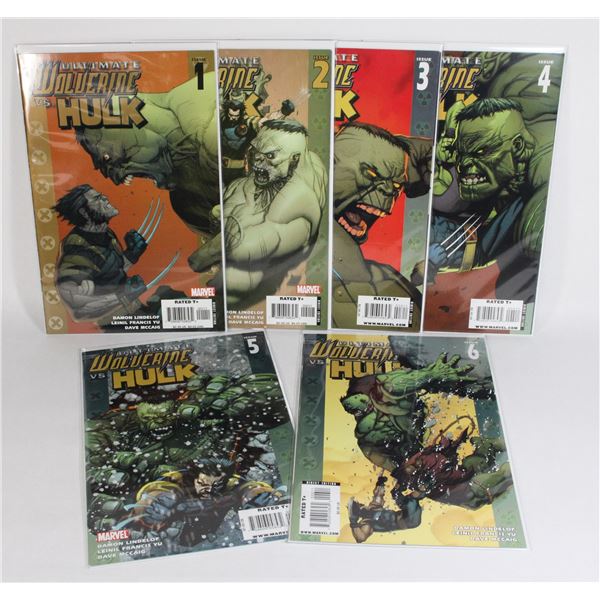 #1101 MARVEL COMICS ULTIMATE WOLVERINE VS HULK