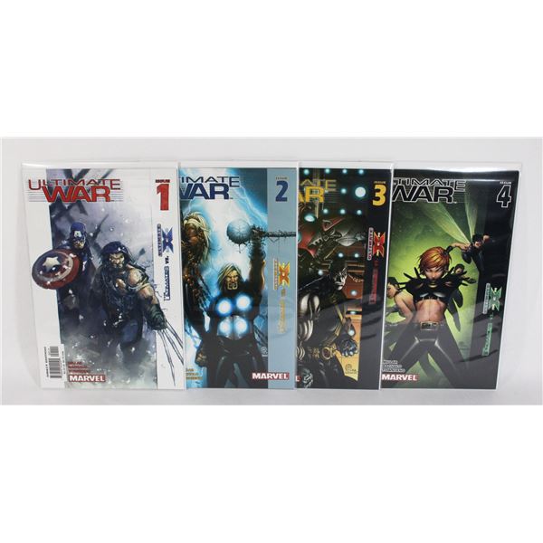 #1106 MARVEL COMICS  ULTIMATE WAR #1-#4 FEB 2003
