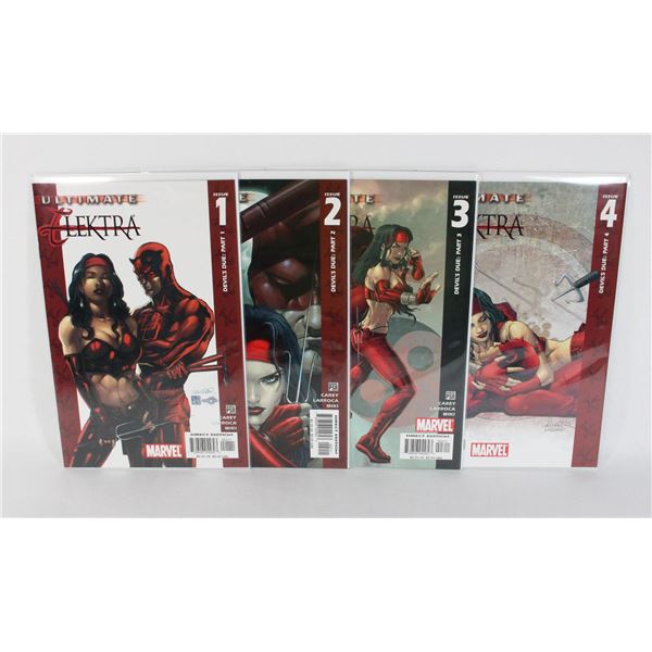 #1111 MARVEL COMICS ULTIMATE ELEKTRA #1-#4 2004