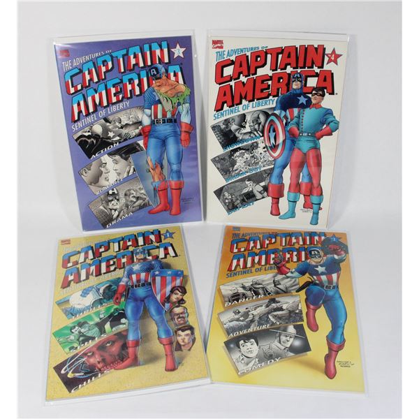 #1119 MARVEL ADVENTURES OF CAPTAIN AMERICA #1-#4