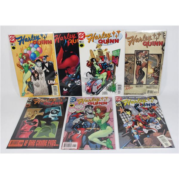 #1134 DC COMICS HARLEY QUINN LOT OF 7 JUNE 2001