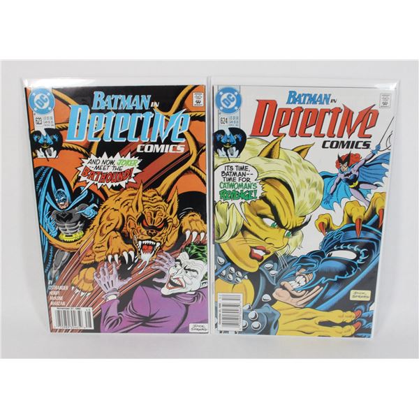 #1135 DETECTIVE COMICS #623 #624 NOVEMBER 1990