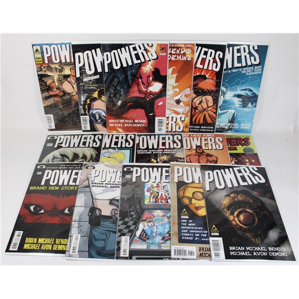 #1137 ICON COMICS POWERS #1 JULY 2004 LOT OF 16
