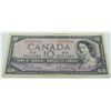 Image 1 : #19C 1954 CANADA $10 TEN DOLLAR BILL QE II