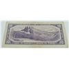 Image 3 : #19C 1954 CANADA $10 TEN DOLLAR BILL QE II