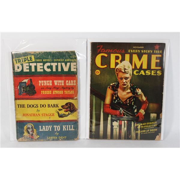 WW2 FAMOUS CRIME CASES NOVEMBER 1945,AND
